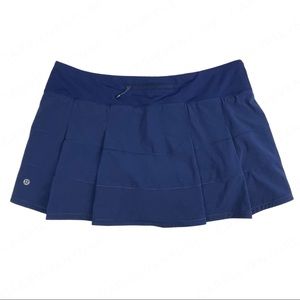 Lululemon Pace Rival Hero Blue Dandy Digie Skirt